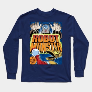 MST3K Mystery Science Promotional Artwork - Robot Monster Long Sleeve T-Shirt